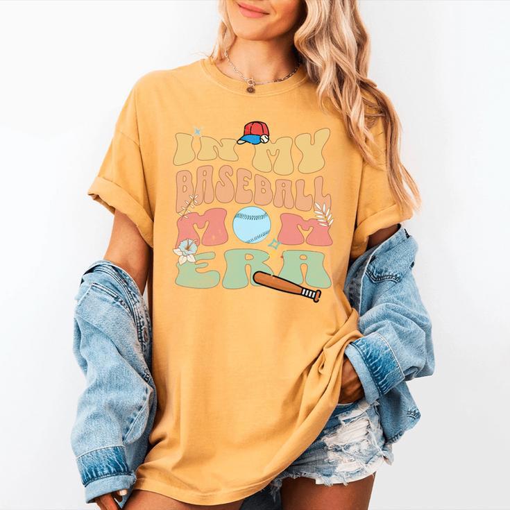Baseball Mom Celebrate Motherhood In Style Women's Comfort Colors T-Shirt