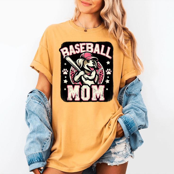 Baseball Mom Dog Mother's In My Baseball Mom Era Women's Comfort Colors T-Shirt Baseball Mom Dog Mother's In My Baseball Mom Era Women's Comfort Colors T-Shirt