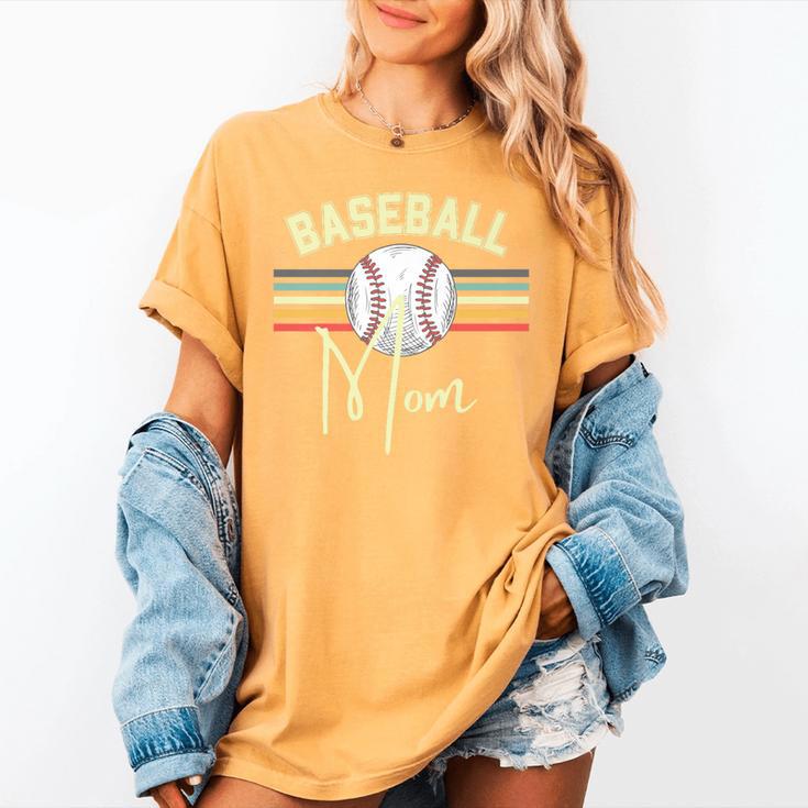 BASEBALL MOM Fun RETRO LOOK Premium Women's Comfort Colors T-Shirt BASEBALL MOM Fun RETRO LOOK Premium Women's Comfort Colors T-Shirt