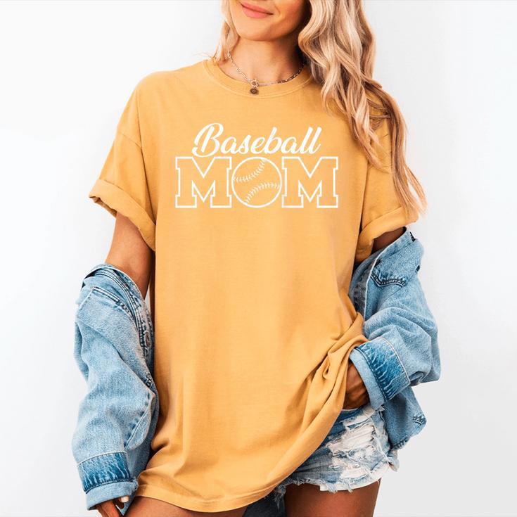 Baseball Mom Gameday Graphic Women's Comfort Colors T-Shirt