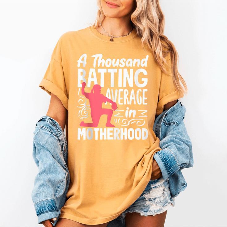 Baseball Mom Heart Ball Graphic Mother's Day Women's Comfort Colors T-Shirt Baseball Mom Heart Ball Graphic Mother's Day Women's Comfort Colors T-Shirt