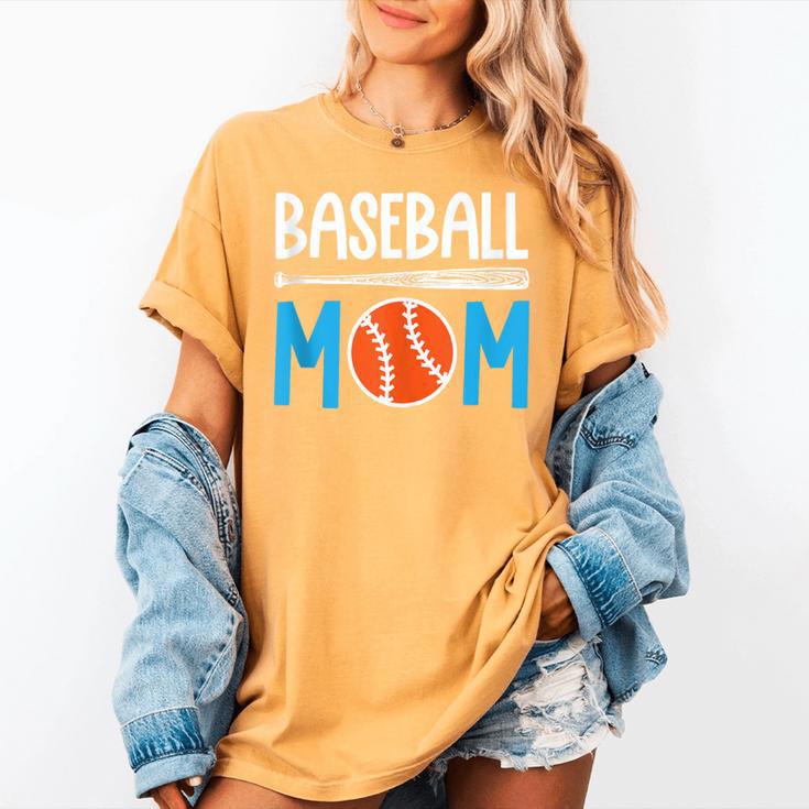 Baseball Mom Leopard Print Baseball Mama Women Mother's Day Women's Comfort Colors T-Shirt Baseball Mom Leopard Print Baseball Mama Women Mother's Day Women's Comfort Colors T-Shirt