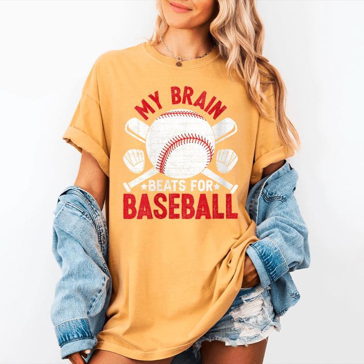 Baseball Mom Meme Quote Women's Comfort Colors T-Shirt