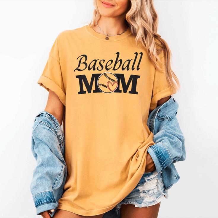 Baseball Mom Mother`s Day Women's Comfort Colors T-Shirt Baseball Mom Mother`s Day Women's Comfort Colors T-Shirt