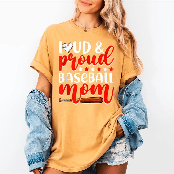 Baseball Mom Sport Mommy Baseball Mama Mother's Day Women's Comfort Colors T-Shirt Baseball Mom Sport Mommy Baseball Mama Mother's Day Women's Comfort Colors T-Shirt