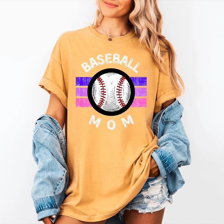 Baseball Mom Sports Mom Proud Baseball Mom Premium Women's Comfort Colors T-Shirt