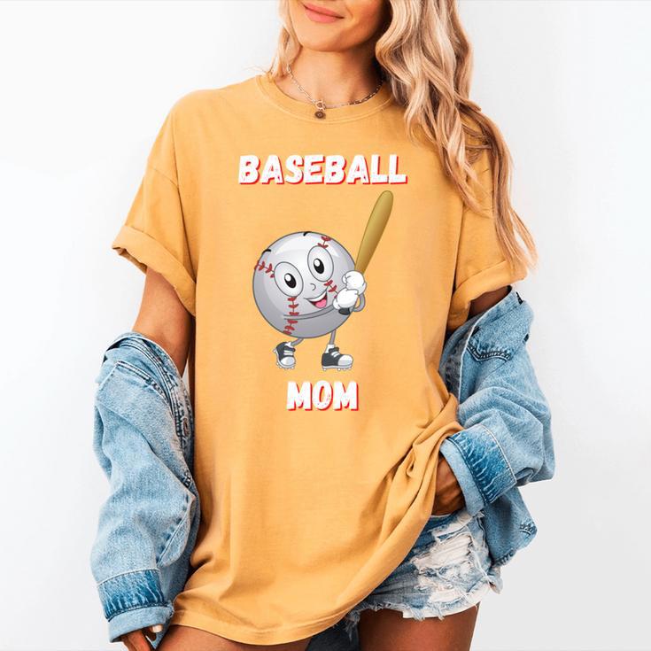 Baseball Mom Sports Quote Women's Comfort Colors T-Shirt Baseball Mom Sports Quote Women's Comfort Colors T-Shirt