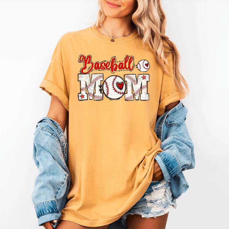 Baseball Mom Sports Women's Comfort Colors T-Shirt Baseball Mom Sports Women's Comfort Colors T-Shirt