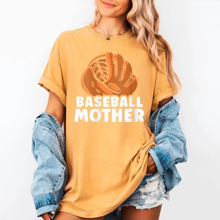 Baseball Mother Lover Baseballer Player Match Baseball Mom Women's Comfort Colors T-Shirt Baseball Mother Lover Baseballer Player Match Baseball Mom Women's Comfort Colors T-Shirt