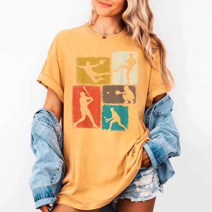 Baseball Player Collage Men Kids Coach Youth Boys Women's Comfort Colors T-Shirt