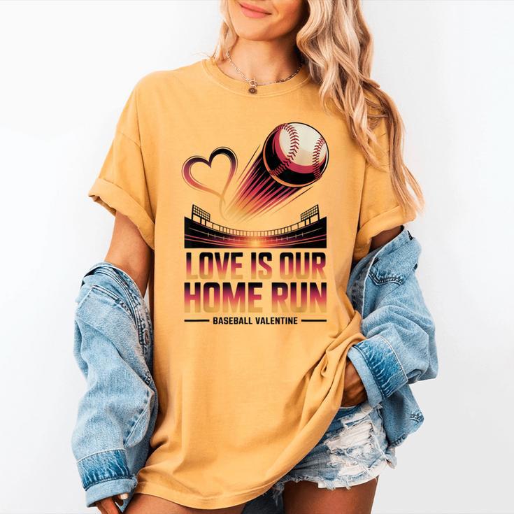 Baseball Valentine Forever On Deck For You Women's Comfort Colors T-Shirt Baseball Valentine Forever On Deck For You Women's Comfort Colors T-Shirt