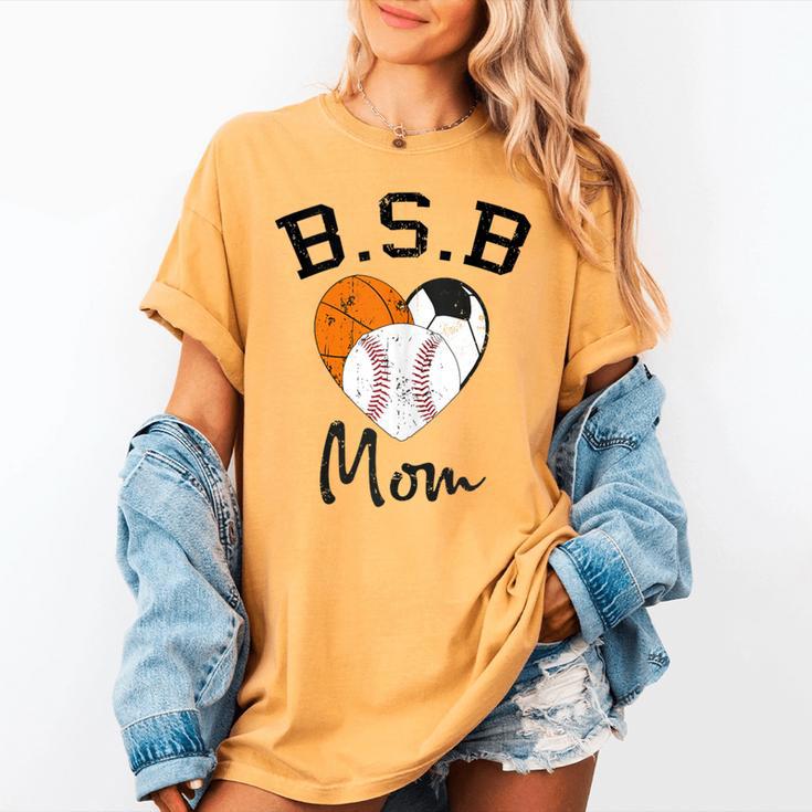 Basketball Soccer Baseball Mom For Women Women's Comfort Colors T-Shirt