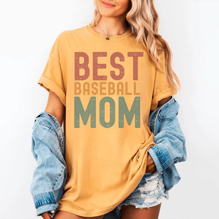 Best Baseball Mom Sports Cute Moms Day Premium Women's Comfort Colors T-Shirt Best Baseball Mom Sports Cute Moms Day Premium Women's Comfort Colors T-Shirt