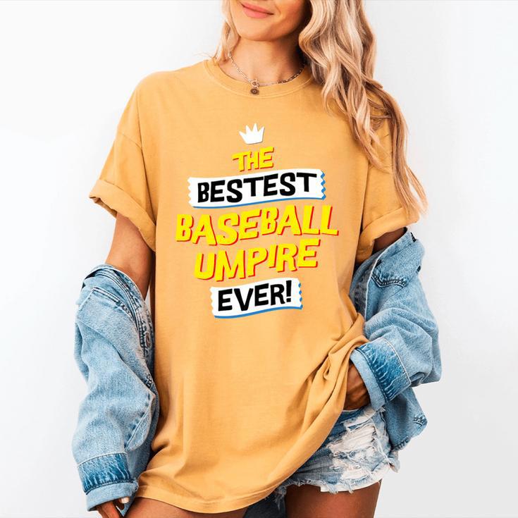 Best Baseball Umpire Job Occupation Premium Tri-Blend Women's Comfort Colors T-Shirt
