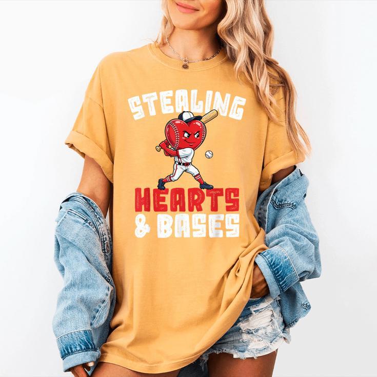 Boys Baseball Valentines Shirt Sterling Hearts Baseball Women's Comfort Colors T-Shirt Boys Baseball Valentines Shirt Sterling Hearts Baseball Women's Comfort Colors T-Shirt