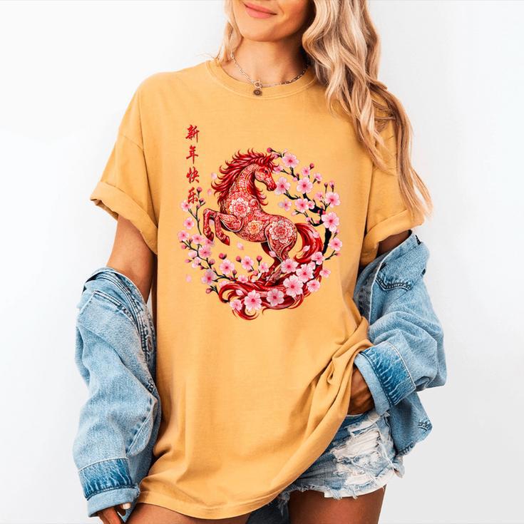Chinese New Year 2026 Year Of The Horse Raglan Baseball Tee Women's Comfort Colors T-Shirt Chinese New Year 2026 Year Of The Horse Raglan Baseball Tee Women's Comfort Colors T-Shirt