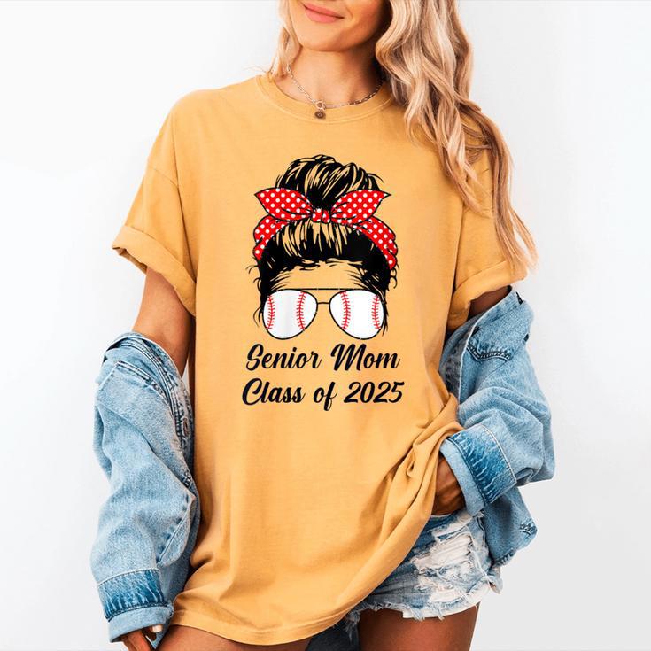 Class Of 2025 Baseball Mom Senior Graduation Graduate Women Women's Comfort Colors T-Shirt