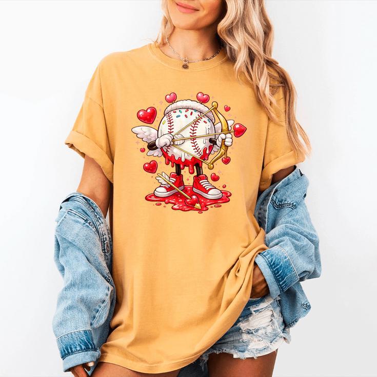 Cupid Baseball Drip Icecream Apparel Youth Boy Valentine Women's Comfort Colors T-Shirt Cupid Baseball Drip Icecream Apparel Youth Boy Valentine Women's Comfort Colors T-Shirt