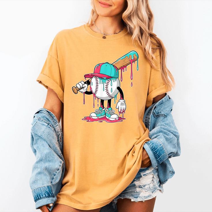 Drip Baseball For Boys Ice Cream Drip Youth Boys Sprinkles Women's Comfort Colors T-Shirt Drip Baseball For Boys Ice Cream Drip Youth Boys Sprinkles Women's Comfort Colors T-Shirt