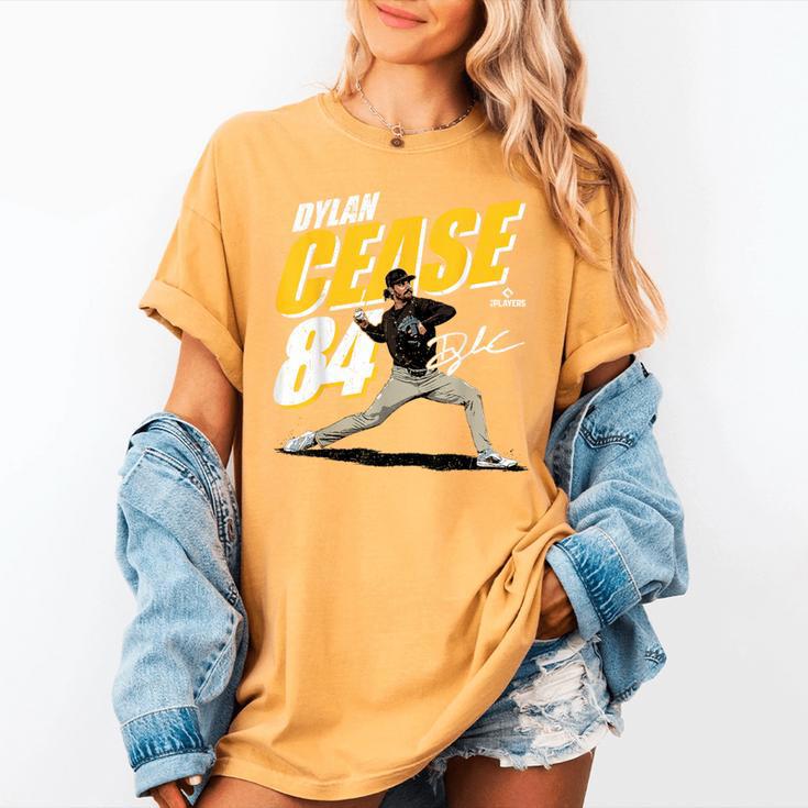 Dylan Cease San Diego MLB Baseball Players MLBDCE204M Women's Comfort Colors T-Shirt