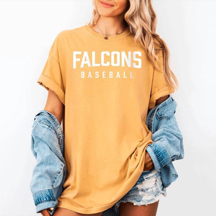 Falcons Baseball Inspired Women's Comfort Colors T-Shirt Falcons Baseball Inspired Women's Comfort Colors T-Shirt