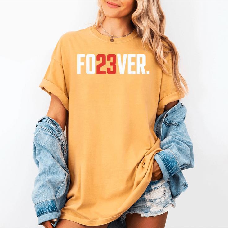 FO23VER Trendy Number 23 Baseball Team Sport For Women Men Women's Comfort Colors T-Shirt FO23VER Trendy Number 23 Baseball Team Sport For Women Men Women's Comfort Colors T-Shirt