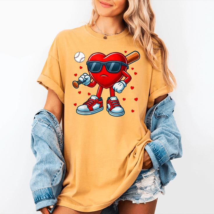 Heart Love Baseball Valentine Outfit Men Boy Women's Comfort Colors T-Shirt Heart Love Baseball Valentine Outfit Men Boy Women's Comfort Colors T-Shirt