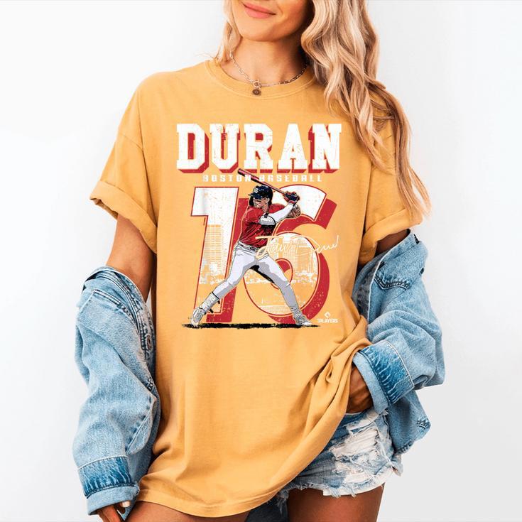 Jarren Duran Boston MLB Baseball Players MLBJDU201M Women's Comfort Colors T-Shirt Jarren Duran Boston MLB Baseball Players MLBJDU201M Women's Comfort Colors T-Shirt