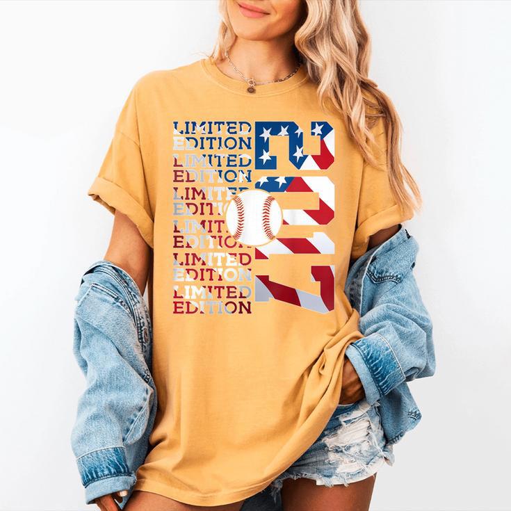 Limited Edition 2017 Baseball 9TH Birthday Women's Comfort Colors T-Shirt