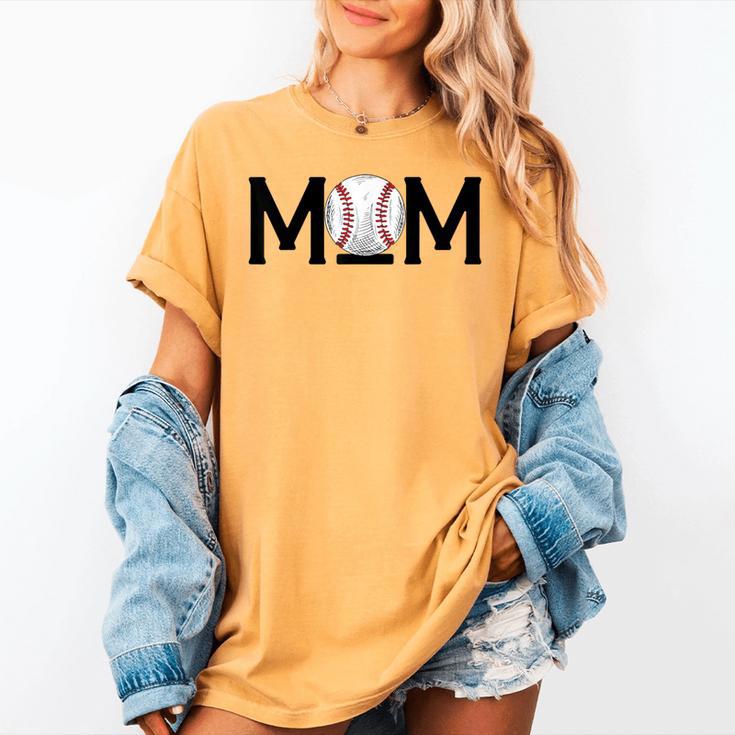 Loud & Proud Baseball Mom Softball Mother Women Mommy Women's Comfort Colors T-Shirt