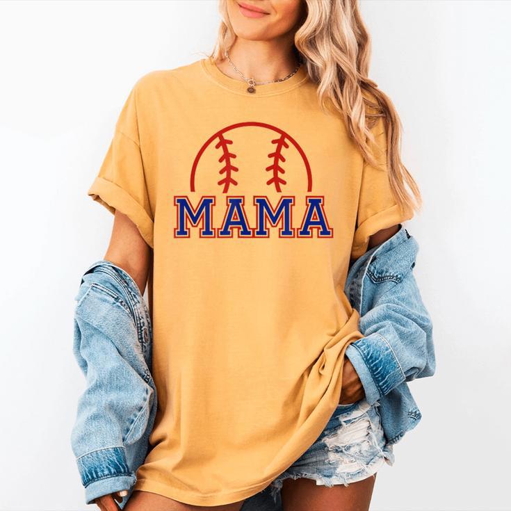 Mom Of Rookie 1st Birthday Baseball Boy Family Matching Women's Comfort Colors T-Shirt Mom Of Rookie 1st Birthday Baseball Boy Family Matching Women's Comfort Colors T-Shirt