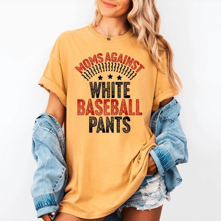 Moms Against Baseball Pants Season Baseball Mom Raglan Baseball Tee Women's Comfort Colors T-Shirt Moms Against Baseball Pants Season Baseball Mom Raglan Baseball Tee Women's Comfort Colors T-Shirt