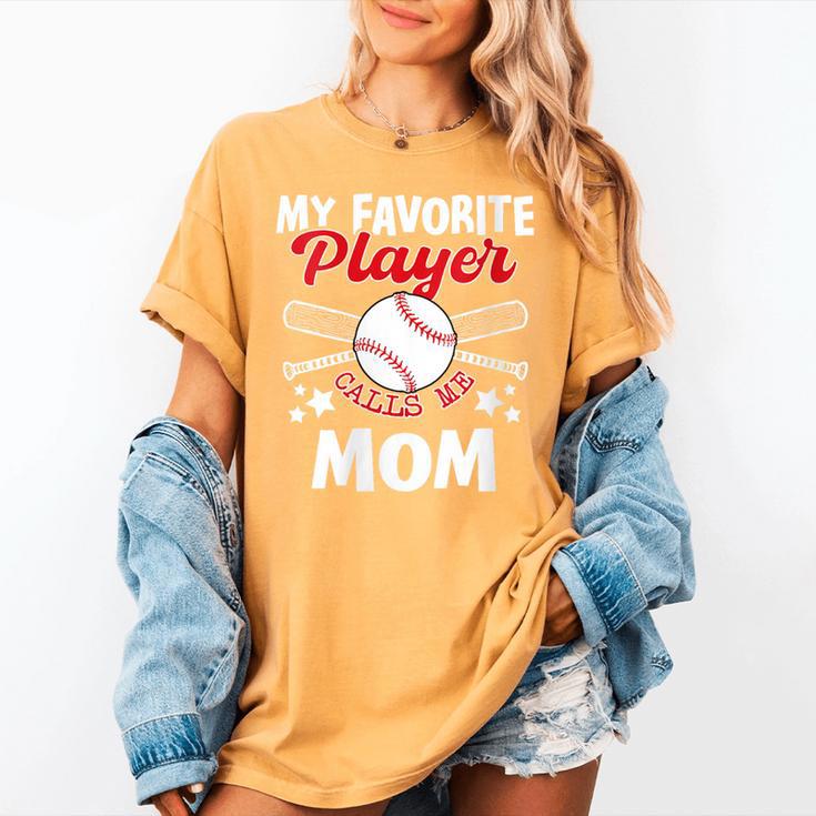 Mother's Day Baseball Mom Women's Comfort Colors T-Shirt