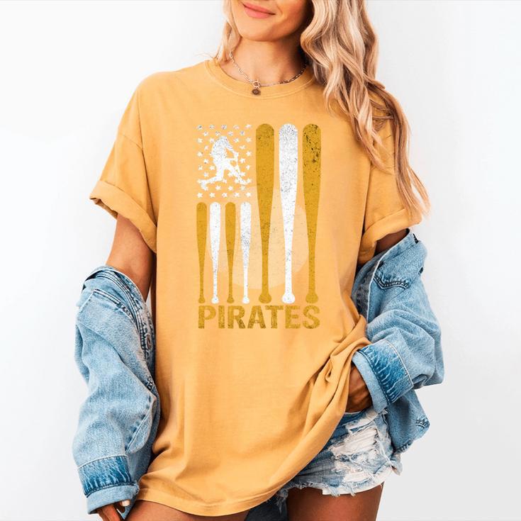Pirates Baseball Fan Apparel For Sports Enthusiasts Women's Comfort Colors T-Shirt Pirates Baseball Fan Apparel For Sports Enthusiasts Women's Comfort Colors T-Shirt