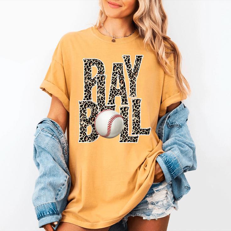 Play Ball Women Graphic Baseball Mom Baseball Women's Comfort Colors T-Shirt Play Ball Women Graphic Baseball Mom Baseball Women's Comfort Colors T-Shirt