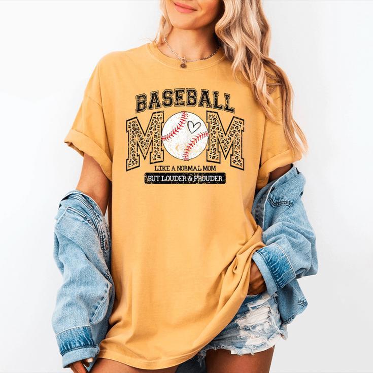 Proud Baseball Mom Shirt For Women Baseball Mom Team Women's Comfort Colors T-Shirt Proud Baseball Mom Shirt For Women Baseball Mom Team Women's Comfort Colors T-Shirt