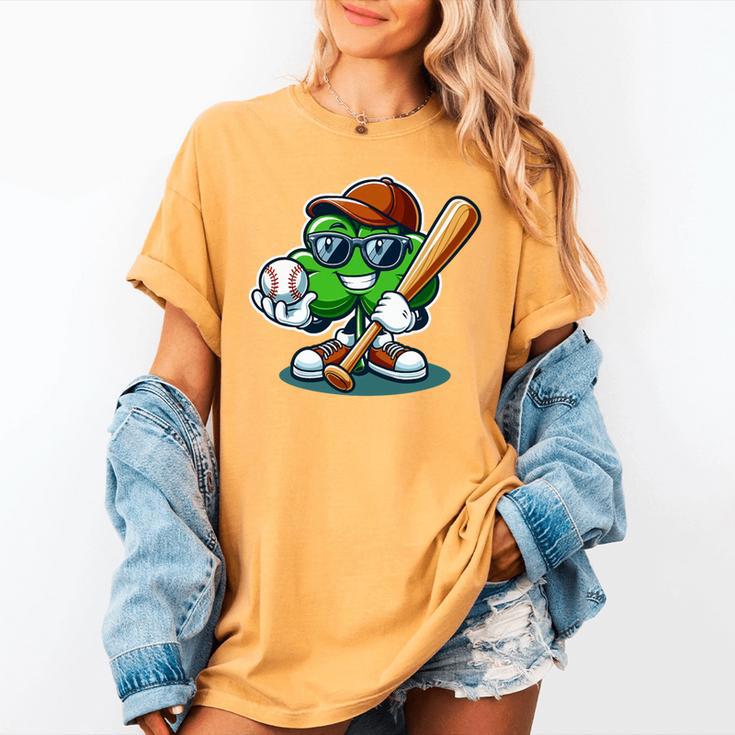 Shamrock Baseball St Patrick's Day Kids Boys Toddlers Premium Tri-Blend Women's Comfort Colors T-Shirt Shamrock Baseball St Patrick's Day Kids Boys Toddlers Premium Tri-Blend Women's Comfort Colors T-Shirt