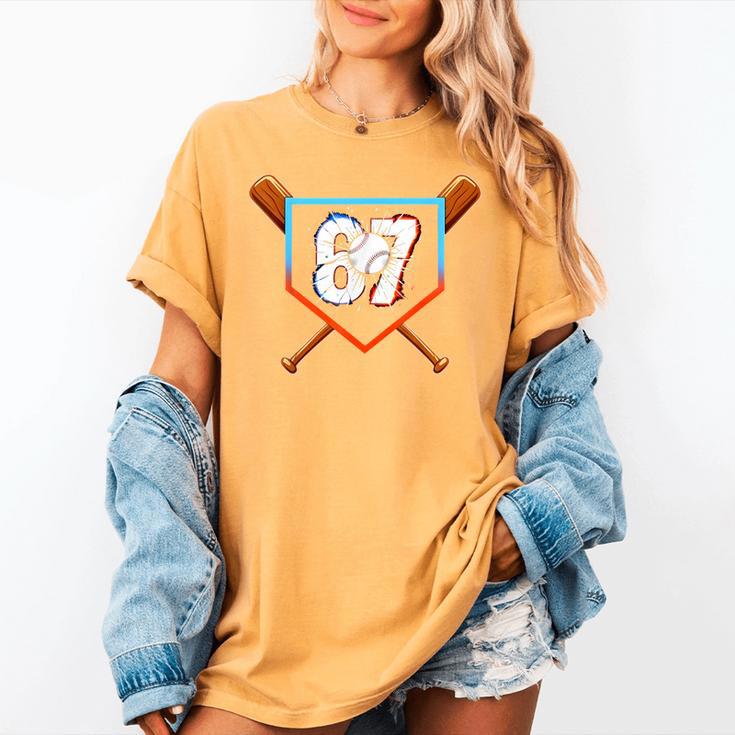 Six Seven 67 Baseball Birthday Boy Men Kids Boys Women's Comfort Colors T-Shirt Six Seven 67 Baseball Birthday Boy Men Kids Boys Women's Comfort Colors T-Shirt