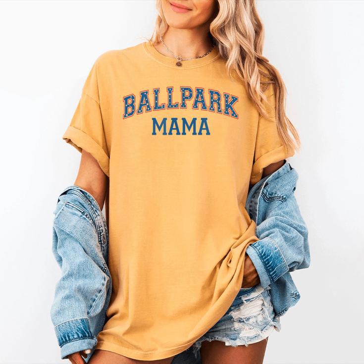 Spring 2024 Season Cute Baseball Mom Ballpark Mama Women's Comfort Colors T-Shirt Spring 2024 Season Cute Baseball Mom Ballpark Mama Women's Comfort Colors T-Shirt