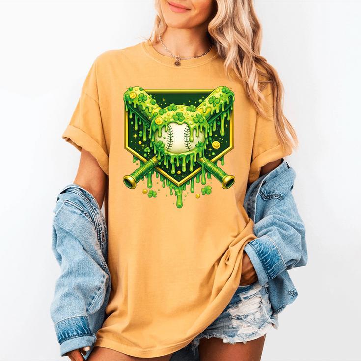 St Patrick's Day Baseball Boys Ice Cream Drip Youth Kids Premium Tri-Blend Women's Comfort Colors T-Shirt St Patrick's Day Baseball Boys Ice Cream Drip Youth Kids Premium Tri-Blend Women's Comfort Colors T-Shirt
