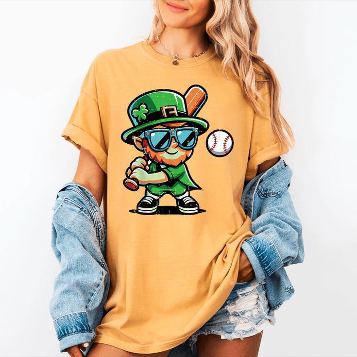 St Patricks Day Leprechaun Baseball Saint Paddys Boys Men Women's Comfort Colors T-Shirt St Patricks Day Leprechaun Baseball Saint Paddys Boys Men Women's Comfort Colors T-Shirt
