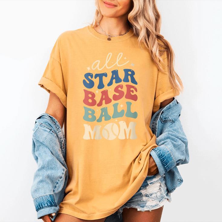 All Star Baseball Mom Women's Comfort Colors T-Shirt All Star Baseball Mom Women's Comfort Colors T-Shirt
