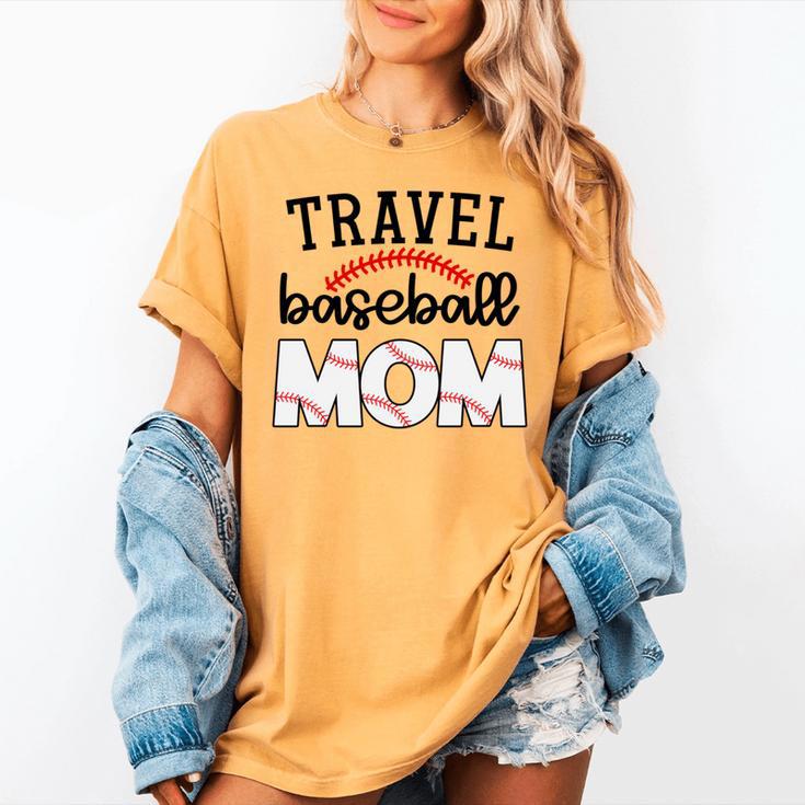 Travel Baseball Mom Sports Mom Baseball Mama Women's Comfort Colors T-Shirt Travel Baseball Mom Sports Mom Baseball Mama Women's Comfort Colors T-Shirt