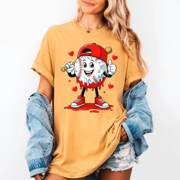 Valentine Baseball Heart Sports Men Boys Kid Women's Comfort Colors T-Shirt Valentine Baseball Heart Sports Men Boys Kid Women's Comfort Colors T-Shirt