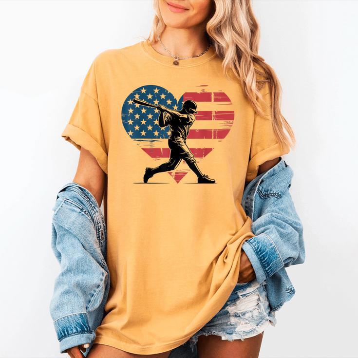 Valentines Baseball Batter Silhouette Heart Men Boys Kid Women's Comfort Colors T-Shirt Valentines Baseball Batter Silhouette Heart Men Boys Kid Women's Comfort Colors T-Shirt