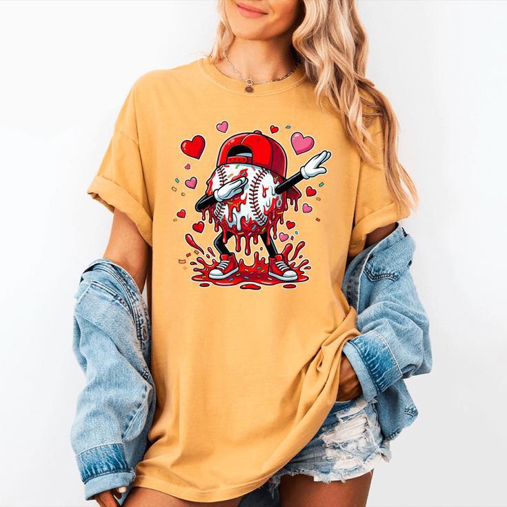 Valentines Baseball Toddler Boys Kids Dabbing Baseball Drip Women's Comfort Colors T-Shirt Valentines Baseball Toddler Boys Kids Dabbing Baseball Drip Women's Comfort Colors T-Shirt