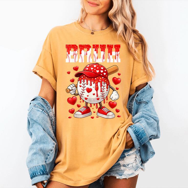 Valentines Day Baseball Drip Boys Bruh Ice Cream Toddler Kid Women's Comfort Colors T-Shirt Valentines Day Baseball Drip Boys Bruh Ice Cream Toddler Kid Women's Comfort Colors T-Shirt