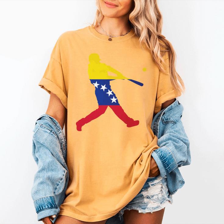 Venezuela Baseball Women's Comfort Colors T-Shirt Venezuela Baseball Women's Comfort Colors T-Shirt