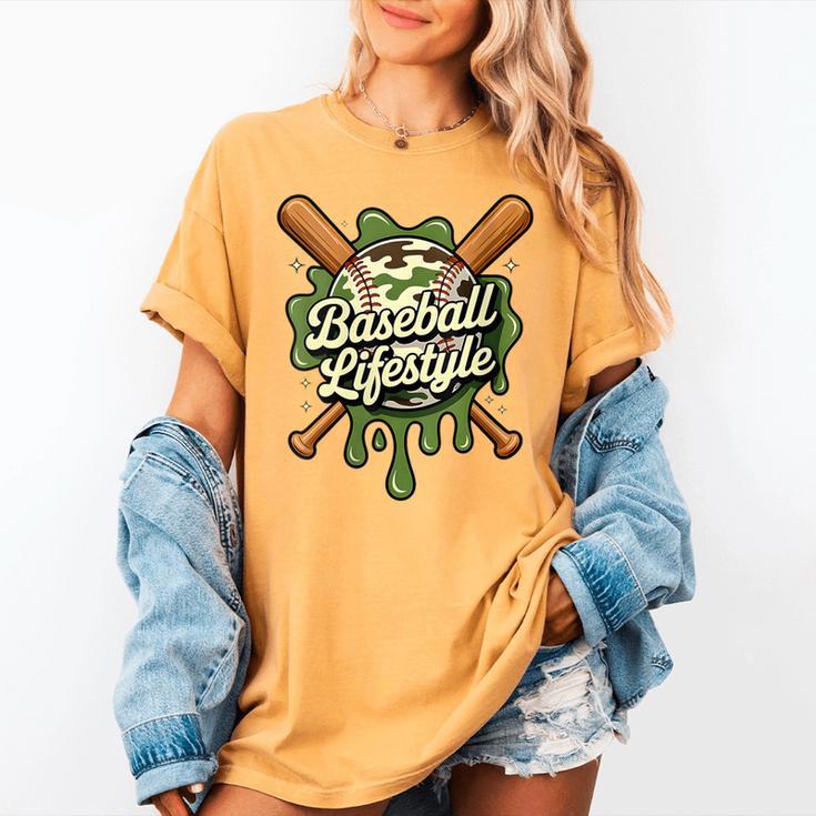 Women's Baseball Life Style 101 Apparel Youth Drip Baseball Boys Kid Women's Comfort Colors T-Shirt Women's Baseball Life Style 101 Apparel Youth Drip Baseball Boys Kid Women's Comfort Colors T-Shirt