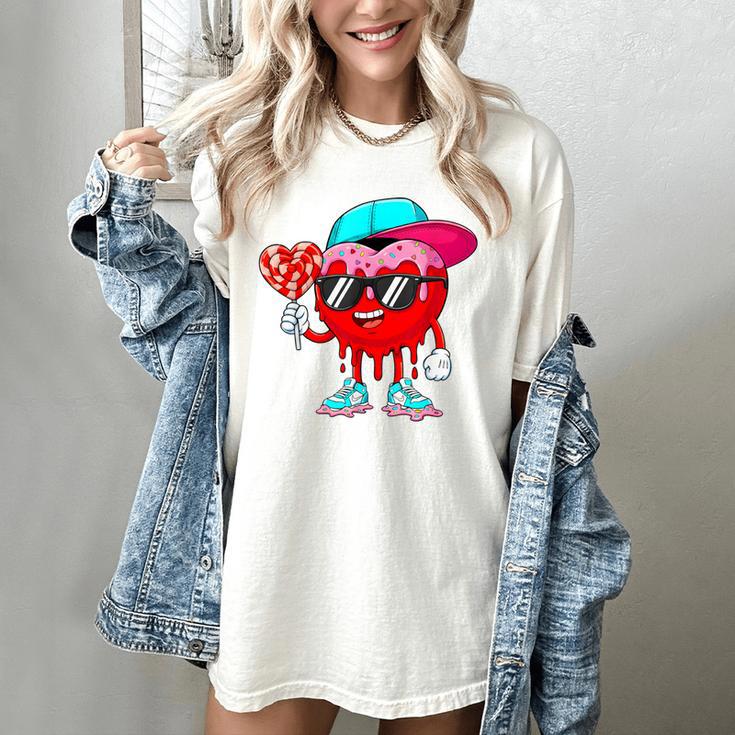 Baseball Drip Ice Cream Valentines Day Baseball Sport Boys Women's Comfort Colors T-Shirt